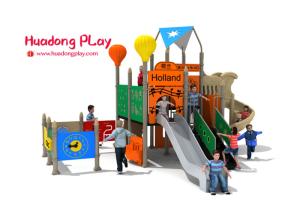 Quality Commercial Garden Play Equipment , Preschool Outdoor Play Equipment With Musical Panels wholesale