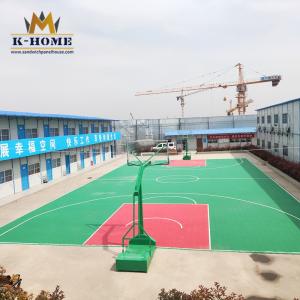 Quality Two Storeys K Type Prefab Accommodation Strong Fireproof Rain Proof wholesale