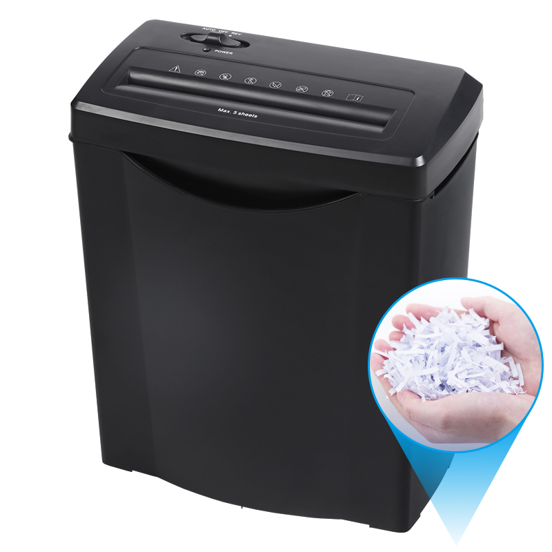 Office Shredders 14L Cross Cut 5 Sheet Paper Shredder With 14L BIN C506P Credit Card Destroy Machine