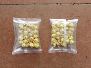 Quality Pop corn snacks food nitrogen filling packing machine wholesale