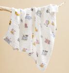 240GSM Gauze Swaddle Fabric Good Cold Resistance Baby Clothing Fabric