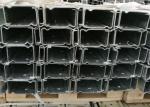 Customized Size Cold Rolled Steel Profiles , Galvanised Steel U Channel