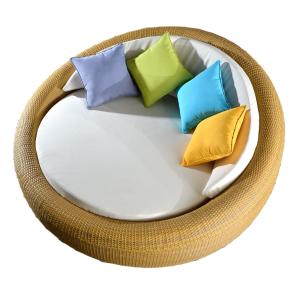 Quality Powder Coating Aluminium Frame Outdoor Sun Loungers Lounge Bed for Beach Lounge Chair wholesale