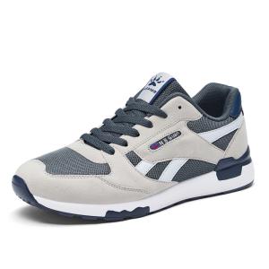 Quality Men'S Spring Autumn Casual Shoes Breathable Mesh Sports Design Non-Slip Wear-Resistant Lightweight Running Shoes wholesale