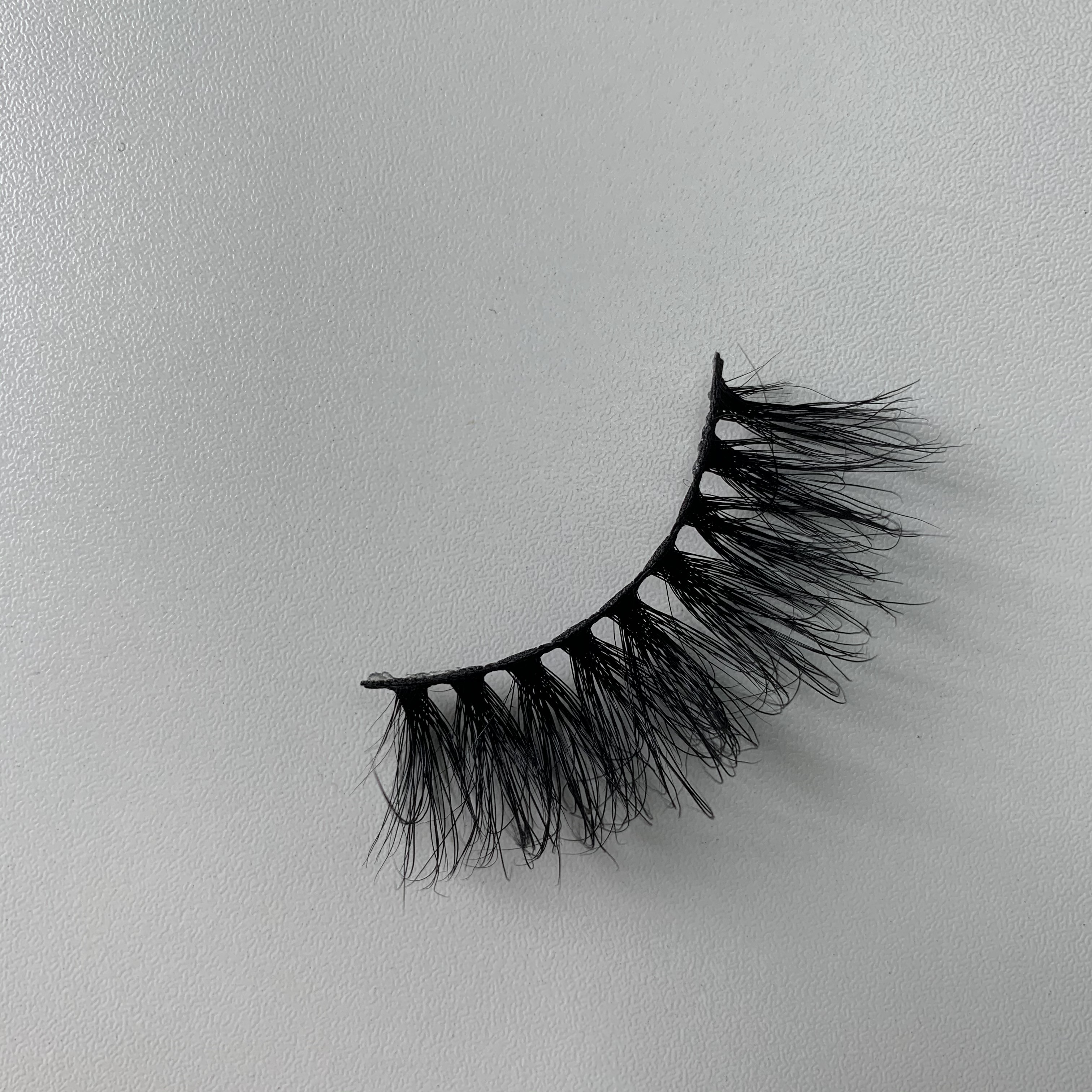 Cruelty Free 25MM Mink Lashes 3D Effect Black Color With Packaging Box