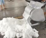 Outdoor Industrial Ice Crusher Machine For Concrete Cooling