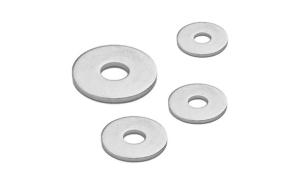 Quality DIN440 Steel Flat Washer , Plain Steel Washers Size M3 - M39 Zinc Plated wholesale