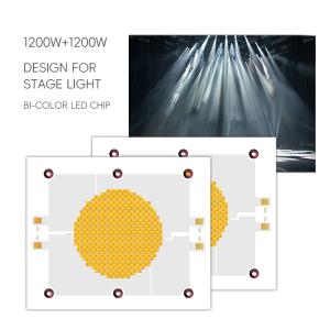 Quality High Power Bi Color Cob Led Chip 1200W 120100 Photography Light Flip Chip wholesale