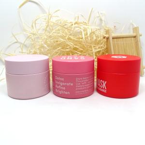 Quality 30g 50g Pink Opal Glass Skincare Jars wholesale