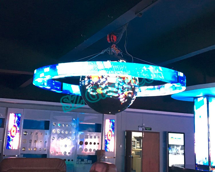 360 degree led sphere display of ball style for exhibition