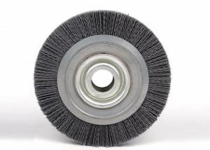 Quality 6 Inch Circular Nylon Wire Wheel Brush / Nylon Bristle Wheel For Decorative Glass wholesale