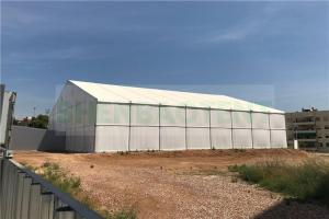 Quality Wall Heights 3-6 Meter Outdoor Warehouse Tents , Temporary Storage Tent Frame Constructions wholesale