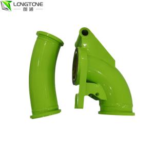 Quality Putzmeister Concrete Pump Parts Elbow Outlet Casting 7 Inch wholesale