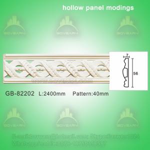 Quality Polyurethane Decorative center hollow mouldings for light decoration wholesale