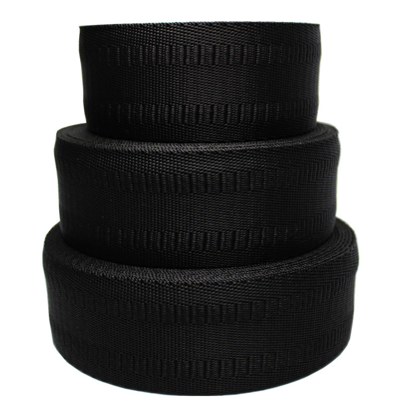 900D Heavy Duty Black Pp Webbing Tape For Pet Strap