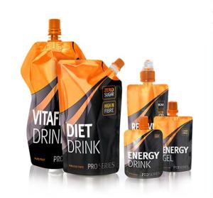 Quality Beverage Plastic Bag Fruit Juice Stand Up Liquid Pouches Water Drinking Metalized Pouch wholesale