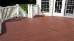Splinter Free 146x22 WPC Floor Decking Co Extruded Wood Plastic Composite