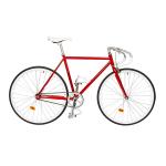 Aluminum Pedal Type 700c Bike Bicycle Fixie Urban Track Bike With 28.6*34*30