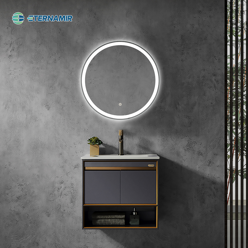 Hotel Bathroom Accessories Round Wall Barber Station Fogless Shower Mirror Design