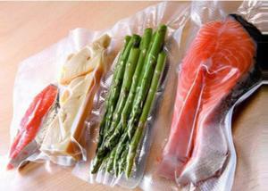 Quality Embossed Frozen Food Vacuum Bags , Transparent Heavy Duty Vacuum Seal Bags wholesale