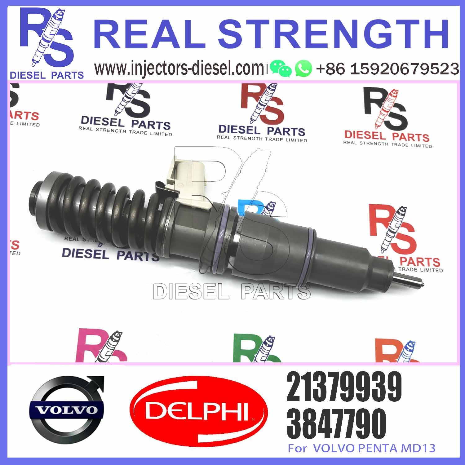 3847790 21159131 21379939 2159131 3801369 BEBE4D18002 BEBE4D27002 Diesel Injector for V-O-L-V