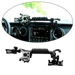 Jeep 210*65*38mm Center Console Bracket Phone Holder with Wireless Car Switch