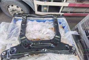 Quality The black front subframe of steel-aluminum mixed structure of Geely Geometry A is used for car body parts. wholesale