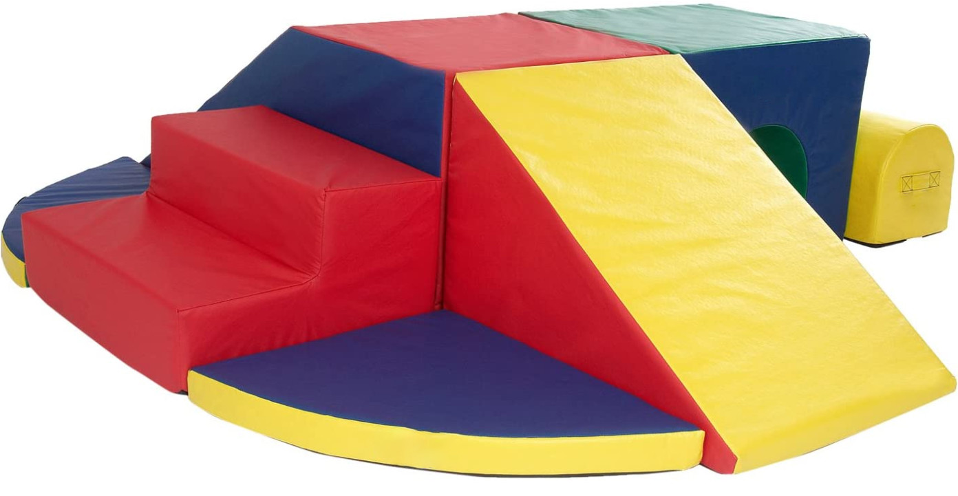 Ecr4kids Softzone Foam Kids Eva Foam Building Blocks Gymnastics Adventure Playset Fun Imagination Playground