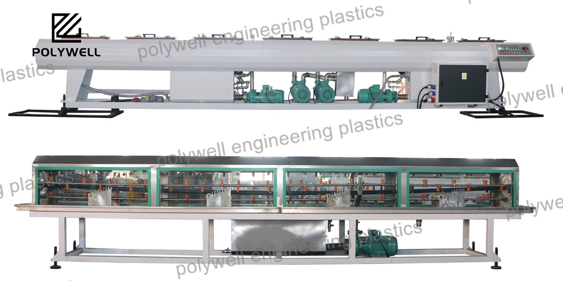HDPE PE Irrigation Pipe Extruding Machine PP PPR / Pert Composite Water Supply/Draiange