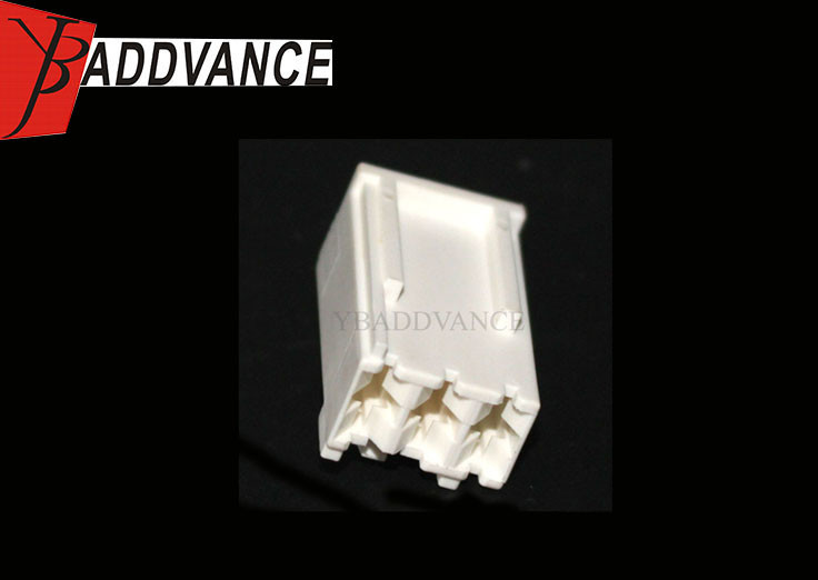 3 Pin White Female Unsealed Automotive Wiring Harness Connectors As Car Accessories