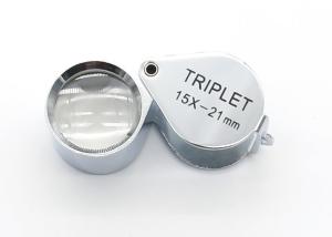 Quality Gemological Laboratory 21mm Jewelry loupe Handheld Jewellers Magnifier 15X wholesale