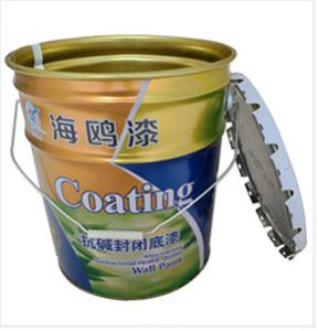 Quality UN Rated 5 Gallon Chemical Resistant Bucket With Castellated Lid wholesale