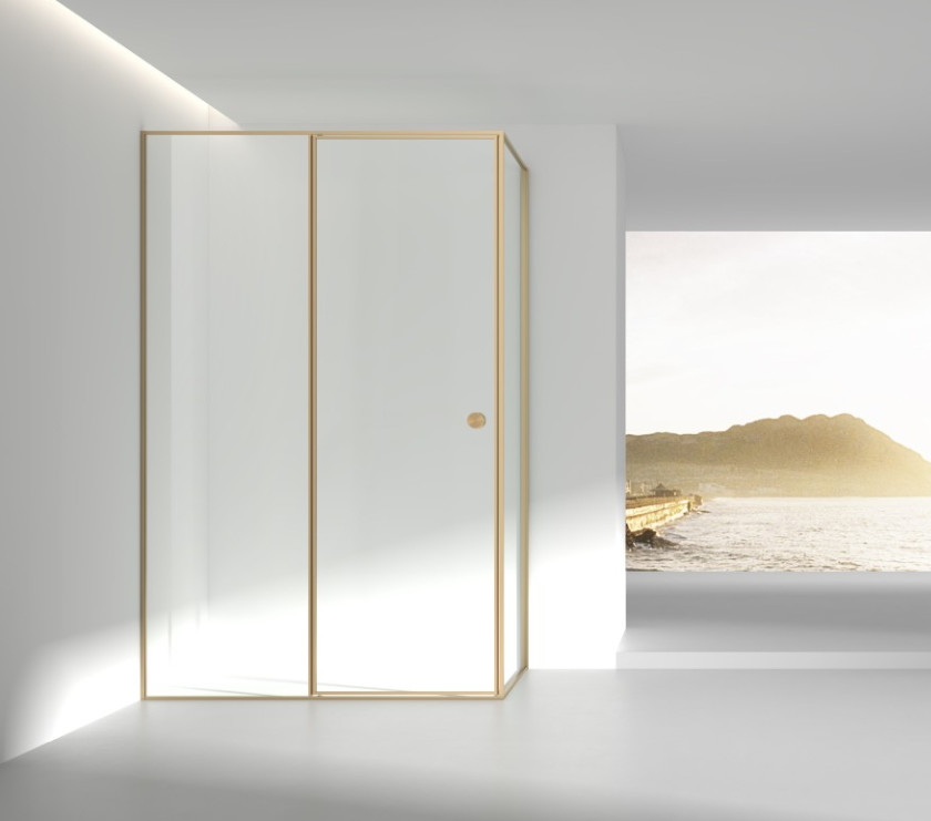 Full Frame Shower Door Profile Inside Stainless Steel SUS304 Shower Screen Profile