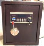 Beige Wd-63 Safe Deposit Box for Cash and Jewelry Electronic Security System