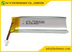 2300mah Foil Bag LiMnO2 Polymer Battery CP802060 3.0 Volt