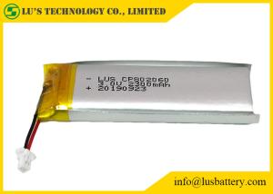 Quality Foil Bag 3.0V 2300mah LiMnO2 Polymer Battery CP802060 wholesale