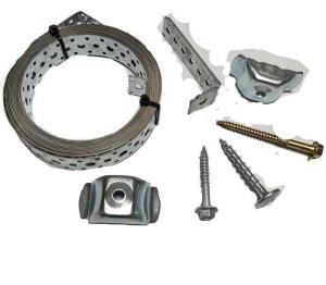 Quality Galvanised Steel Sheet Wall Brace Tensioner Surealong Strong Tie for Custom-made Strap wholesale