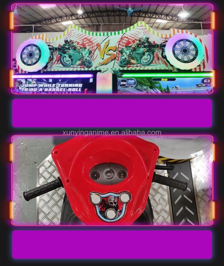 Driving Racing Arcade Machine Moto Game Crazy Speed Simulator ODM