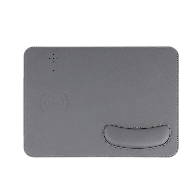 10W Waterproof Induction Charging Mouse Pad , Ergonomic Mouse Wrist Rest Pad