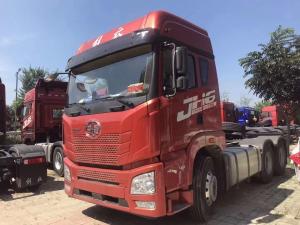 Quality FAW 10 Wheelers 6x4 Tractor Trailer Truck 12.56L Displacement wholesale
