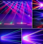6pcs RGBW 6 Eye Laser Stage Light Led Beam Moving Head For Nightclub Disco DJ