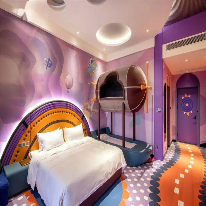 Family Rooms Entertainment Friendly Hotel Slide for Entertainment and Kids Club
