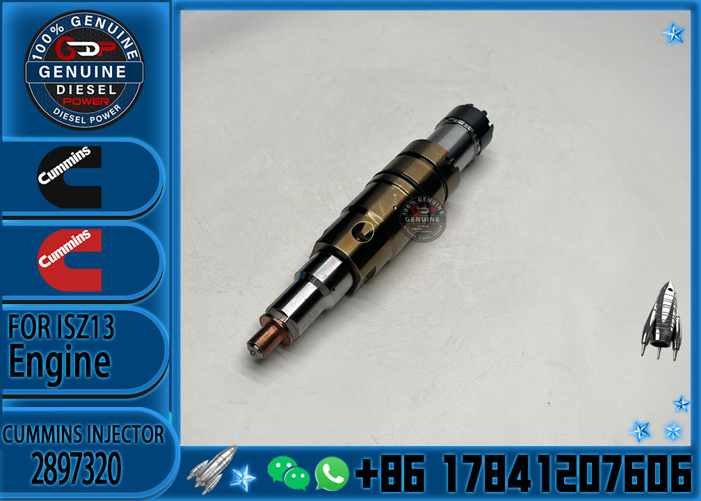 ISX15 Diesel Engine Parts Common Rail Injector 2897320 XPI Fuel Injector 2897320N 4384363 5579419