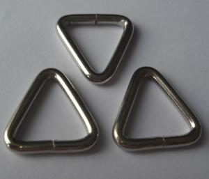Quality 1.5 inches iron triangle buckle for sale wholesale