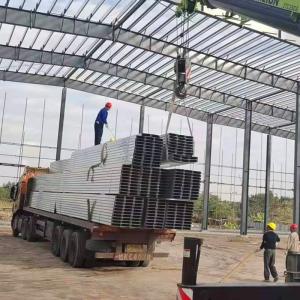 Quality Industrial Steel Portal Frame Building , Recyclable Steel Structure Residential Building Construction wholesale