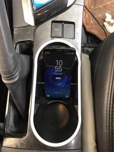 Quality In Car Wireless Charger with qi For TOYOTA COROLA, Levin 15-18 fast chargers 10W in car chargers with 3 coils wholesale