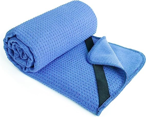 Antimicrobial woven Custom Printed Non Slip Yoga Towel Eco Friendly