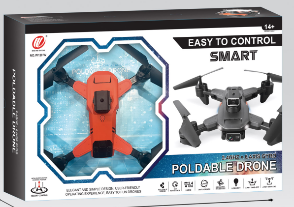 120M Remote Distance Long Range Transmission Drone with Touchscreen Controller and Slow Motion Video