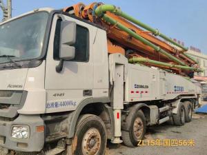 Quality 2015 Zoomlion Used Concrete Pump Truck 56 Meter Remanufactured wholesale