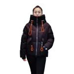 FODARLLOY F22531 Ladies Warm Hooded Cotton-padded Clothes Women Slim Long Winter